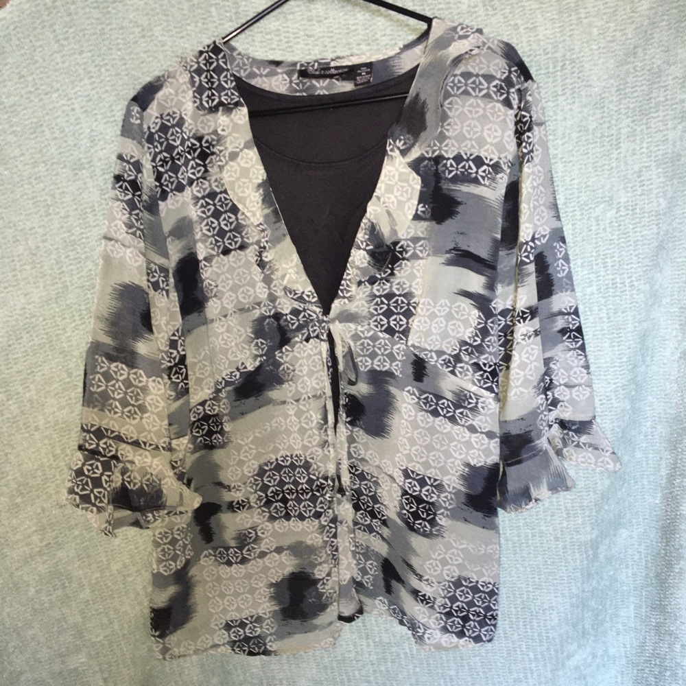 Patterned Blouse
